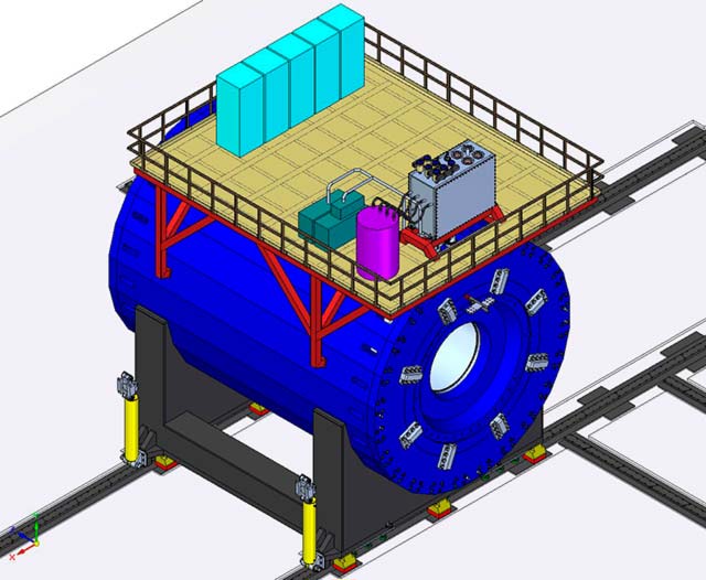 Superconducting detector magnet MPD